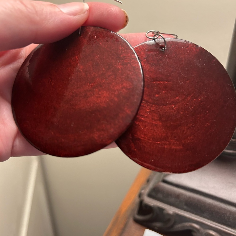 Circle earrings